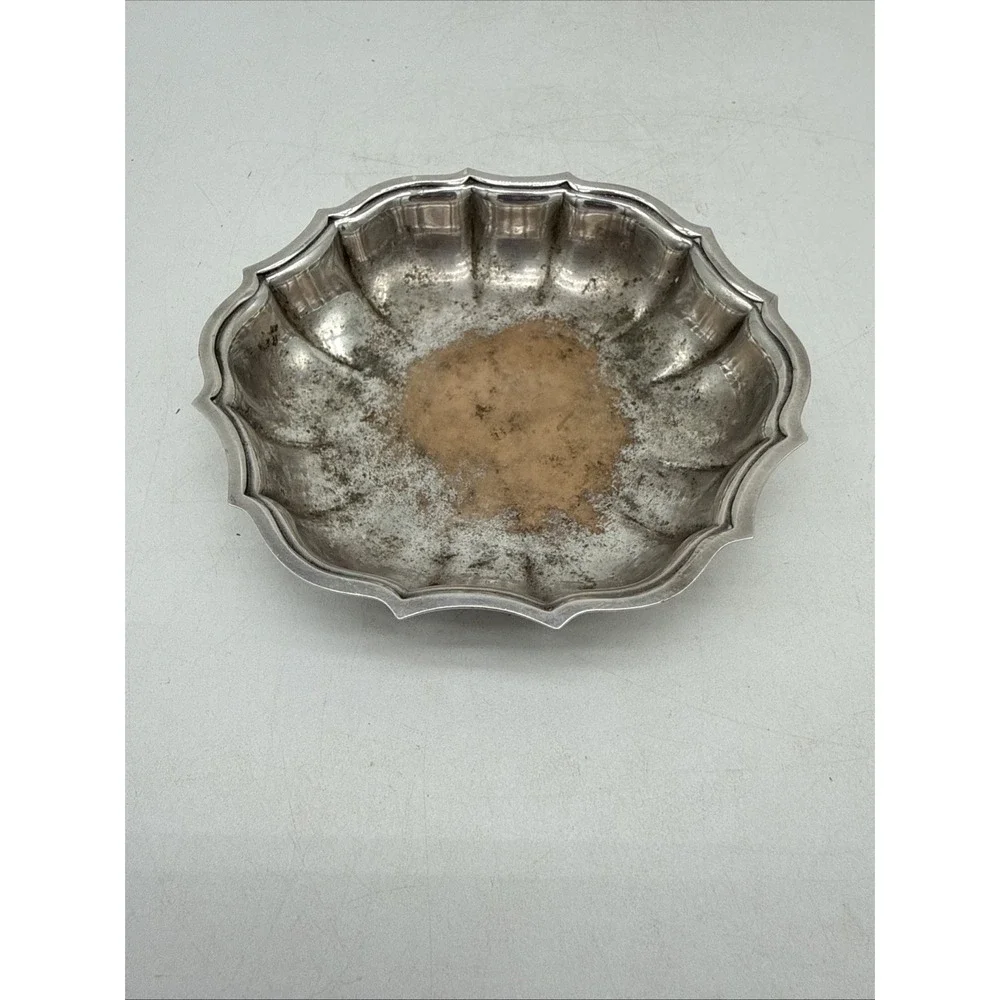 Vintage Silverplate Decorative Serving Bowl/Candy Dish 5.5